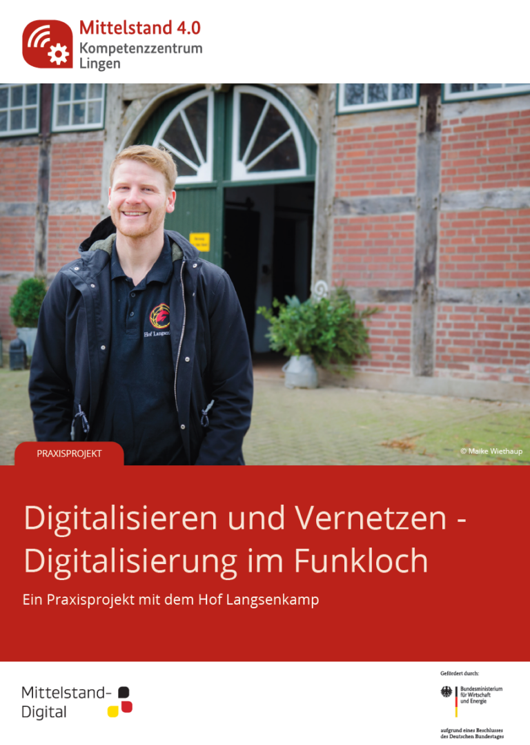 Digitalisierung im Funkloch Mittelstand-Digital Zentrum Lingen.Münster.Osnabrück Digitalisierungsprojekt